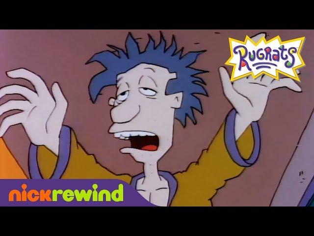 Tommy and Chuckie Think Stu is an Evil Robot | Rugrats | NickRewind