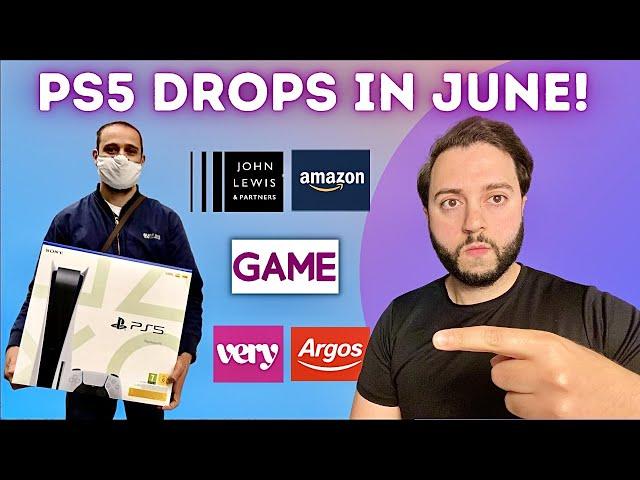 PS5 Restock | PS5 Stock Dates for June (New) | PS5 News 