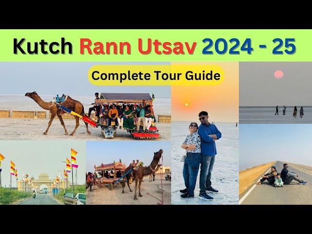 Rann Utsav | Rann Of Kutch 2024 | Rann Utsav Budget Trip | White Rann Festival Gujarat | કચ્છ