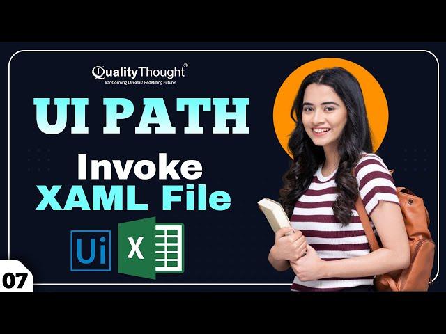 How to Invoke UiPath XAML File - RPA UiPath Tutorial For Beginners | Session - 07