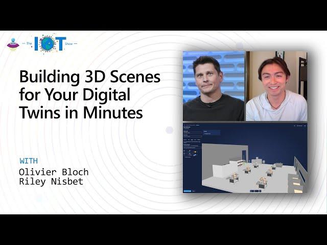 Building 3D scenes for your Digital Twins in minutes