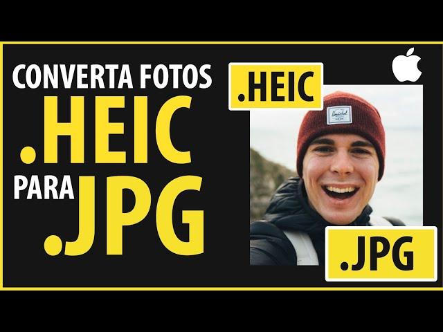 Como Converter Fotos .HEIC para .JPG - PASSO A PASSO