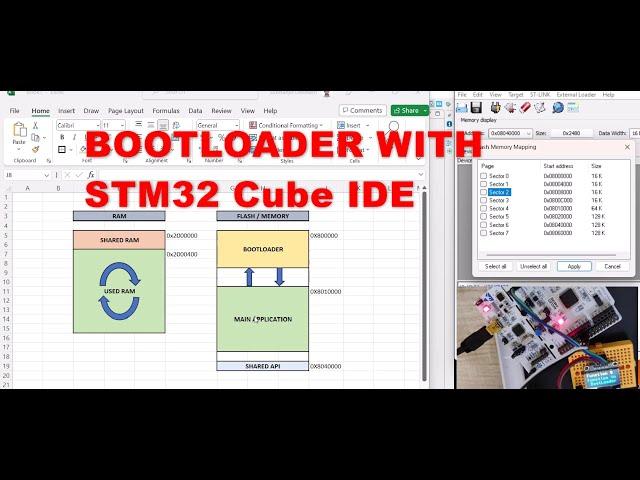 STM32#bootloader #MemoryMap#BootloaderConcepts