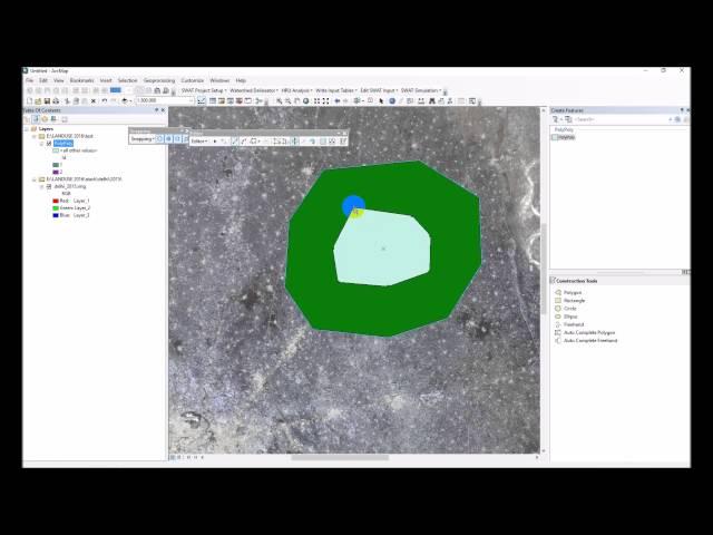 How to create Polygon Inside Polygon in ArcGIS ArcMap