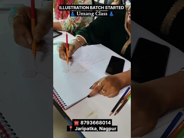 Fashion Illustration Course Umang Class Nagpur