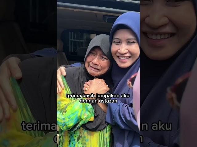 Kali Pertama Jumpa Ibu Wan Maimumah, MasyaAllah sangat gembira dan bahagia sebenarnya️ #shorts