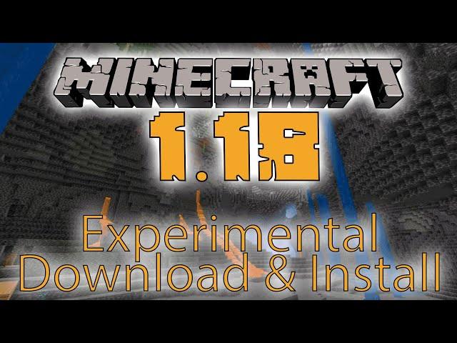 Minecraft 1.18 Experimental Snapshot Teil 1 installieren! Java + Bedrock Edition | KNAKige Tuts #12