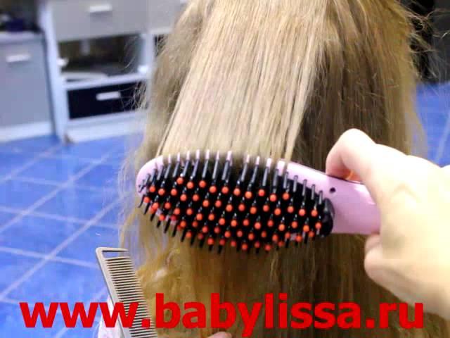 Электрическая расческа -  выпрямитель Fast Hair Straightener