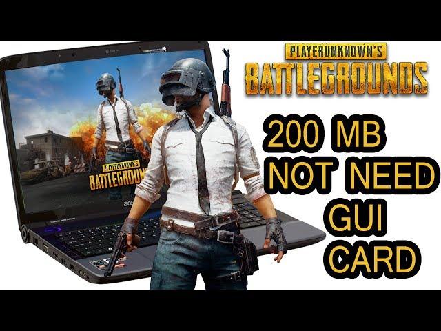 PUBG ON ANY PC  How to play PUBG Game without graphics card  Best Settings  PC Tencent Buddy Lag Fix