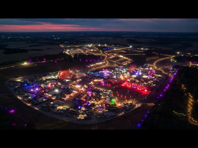 boomtown music festival by drone dji air2s 2022 4K UHD