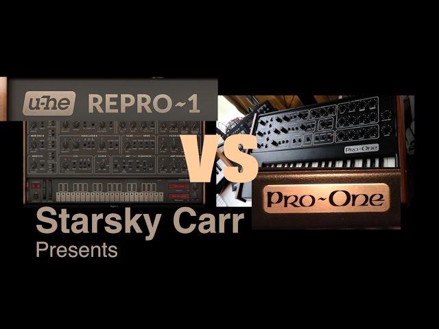 U-he Repro-1 vs Pro-One