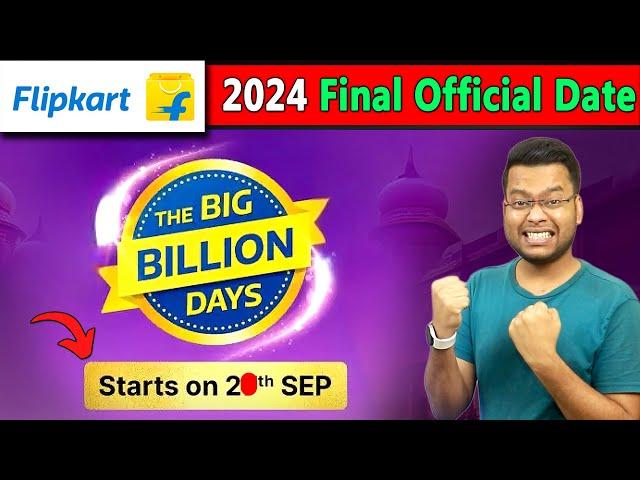 Flipkart Big Billion Day Sale Final Date & Bank Offers Big Billion Day Flipkart 2024 | BBD Sale 2024