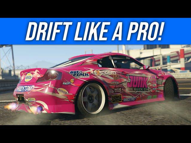 GTA 5: How to DRIFT with the NEW Drifting Upgrades - FULL Beginner's Guide! (#1)