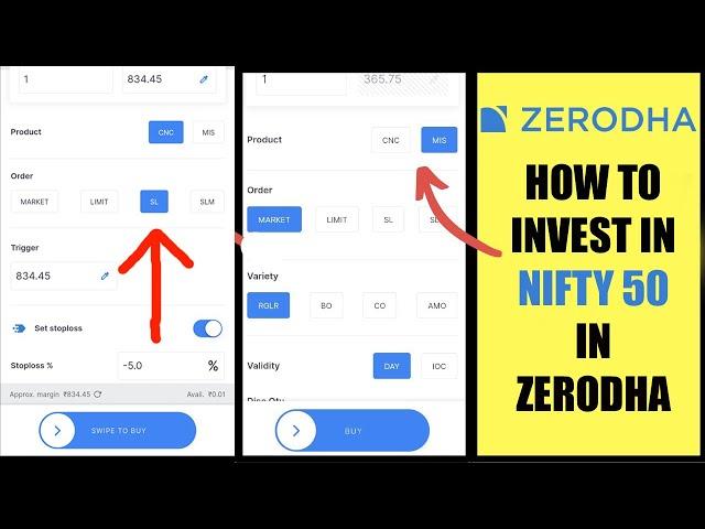 How To Invest in NIFTY 50 in Zerodha (2024)