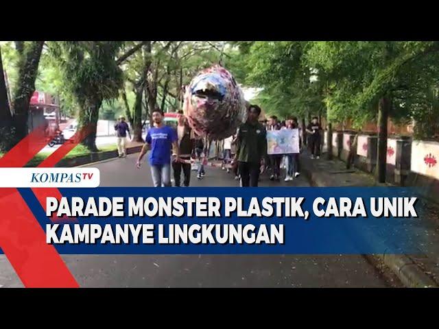 Parade Monster Plastik, Cara Unik Kampanye Lingkungan