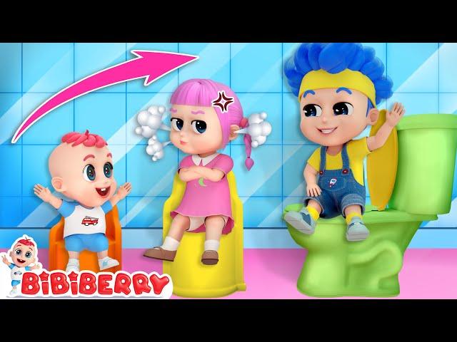 Potty Training Song  Yes Yes Vegetables Song | Funny Kids Songs | Bibiberry Nursery Rhymes
