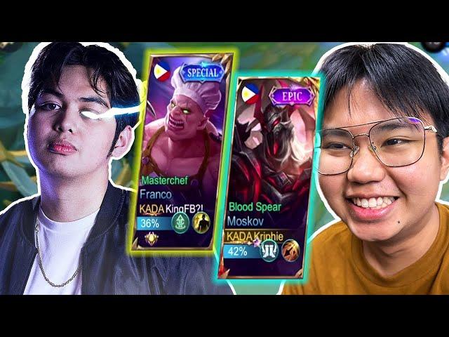 King FB at Kriphie THE BEST DUO - Mobile Legends Ep.6