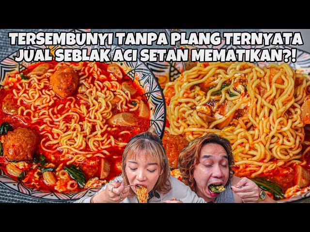 TERSEMBUNYI TANPA PLANG! SEBLAK ACI CUANKI SETAN TERBAHAYA DI DUNIA CUMA 12K KOMPLIT?!