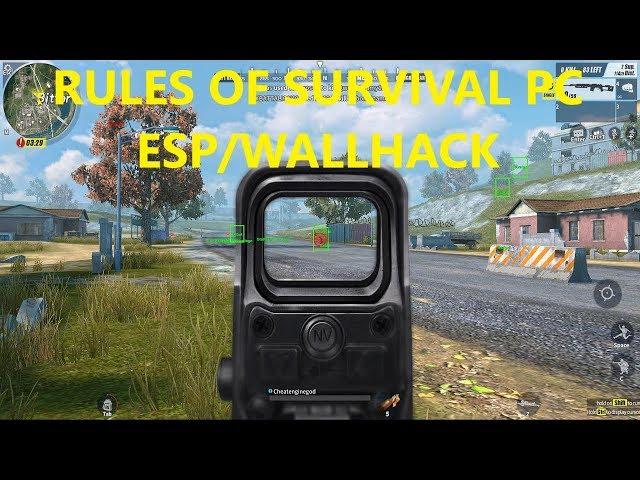 RULES OF SURVIVAL (RoS) CHEAT/HACK (Wallhack) | FREE DOWNLOAD