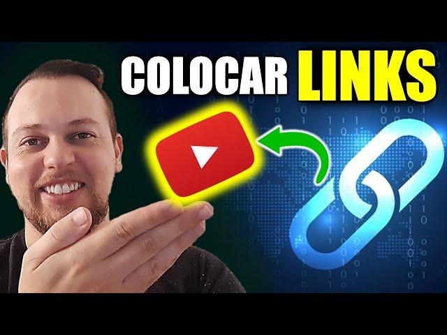 Como colocar LINK no youtube / Como colocar link no video do YOUTUBE / Como colocar links no youtube