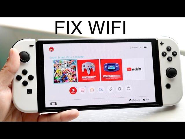 How To FIX Nintendo Switch WIFI Not Connecting! (2023)