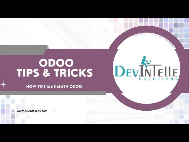 how to hide field in Odoo | #odoo | #odooapps