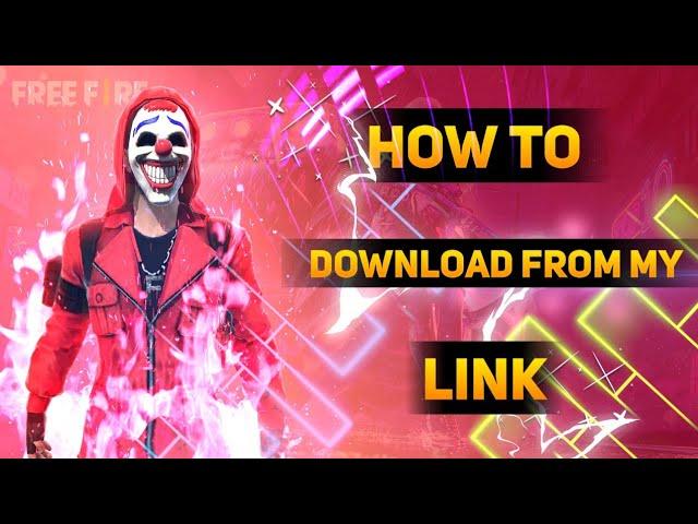 How To Download From My Link || How to download From ZH GAMING FF Link || ZH GAMING FF