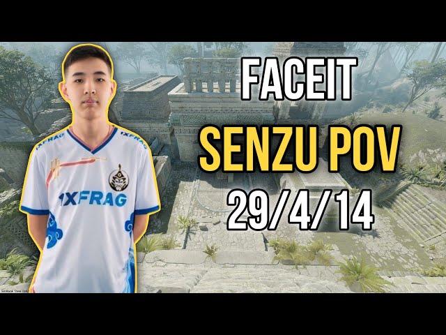 Senzu POV w/Techno4K, 910, Mzinho + VOICE COMMS (29/4/14) CS2 FACEIT July 17th 2024