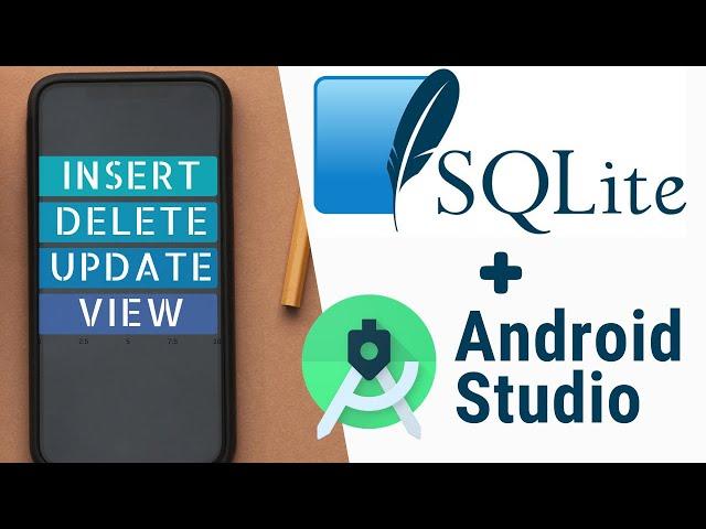 SQLite Database Tutorial Android Studio | Insert, Delete, Update and View Data in SQLite Database