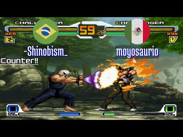 FT5 @svcsplus: -Shinobism_ (BR) vs moyosaurio (MX) [SNK vs Capcom svc Fightcade] Nov 12