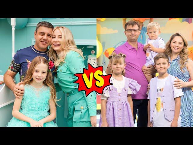 Like Nastya Family VS Kids Diana Show Family (Real Name and Ages) 2024