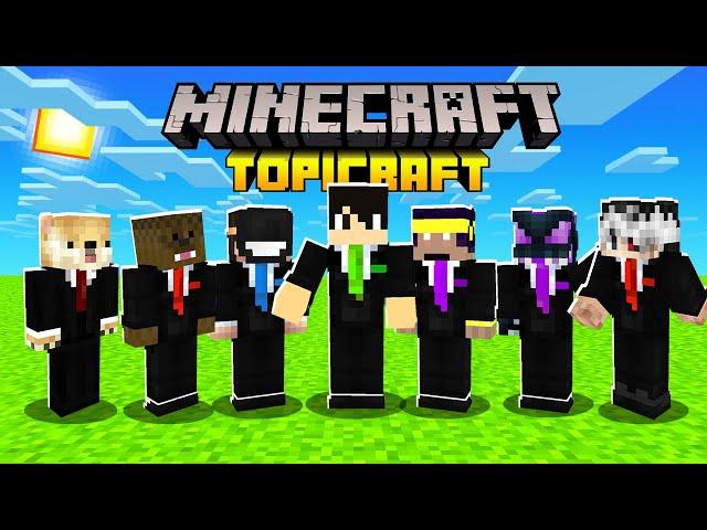 NOUA SERIE CU YOUTUBERII PE MINECRAFT! - TOPICRAFT 2