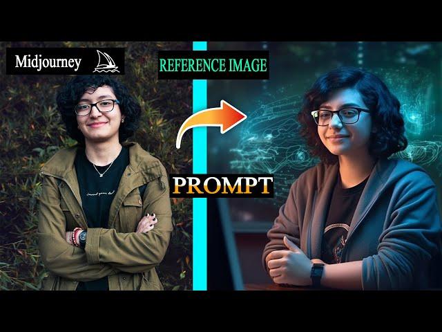 Midjourney V5.1 - How To Upload A Reference Image And Use As A Prompt - Detailed Tutorial