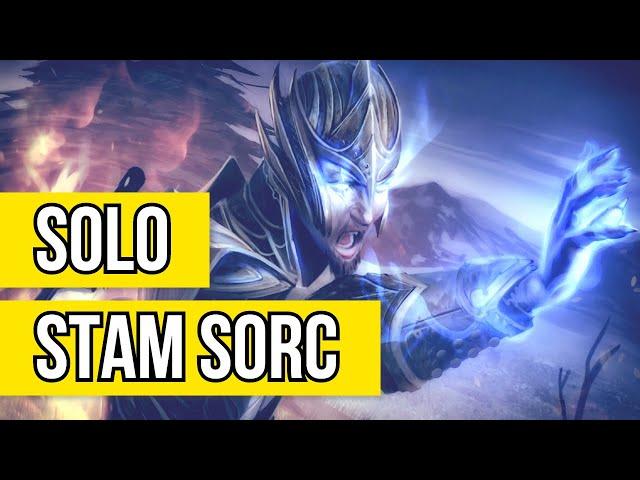 Stamina Sorcerer Solo PVE Build - BLADE STORM - Amazing Damage and Survival Plus PETS!