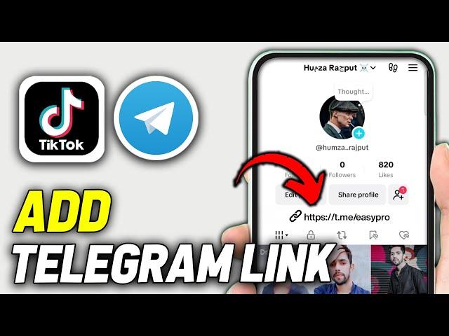 How To Add Telegram Link In TikTok (2024 Updated Way)