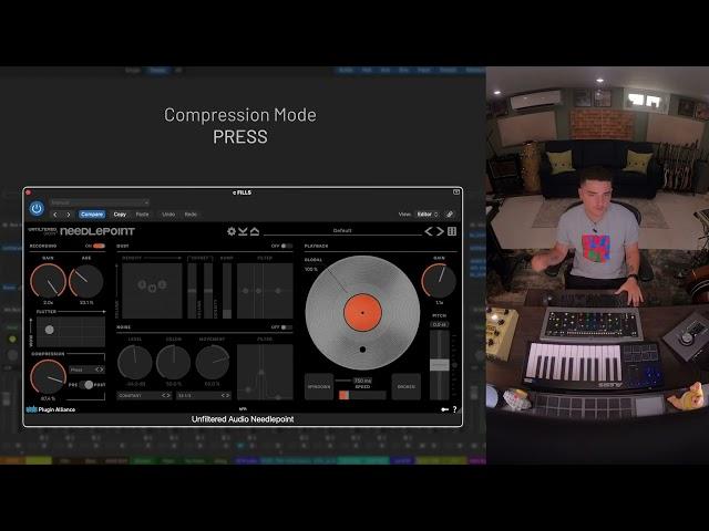 Matty Amendola demos the Unfiltered Audio Needlepoint vinyl plugin | Plugin Alliance