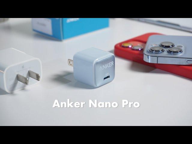 Anker Nano Pro - The Best Charger for Sierra Blue iPhone 13 Pro