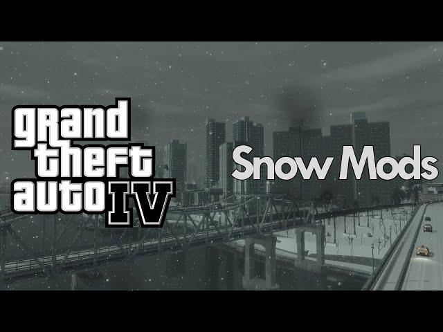 GTA IV Mods - Snow in Liberty City