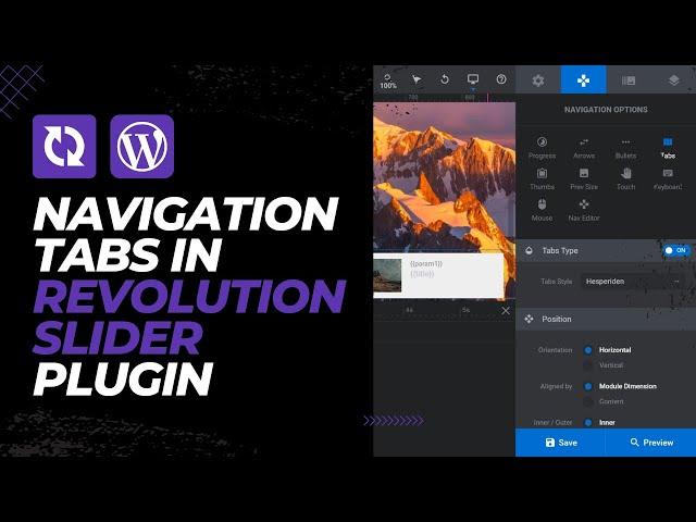 How To Use Navigation Tabs in Revolution Slider WordPress Plugin? REVSLIDER TUTORIAL