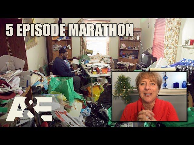 Hoarders Top Episodes MARATHON - Binge Them w/ Dorothy the Organizer! Part 3 | A&E