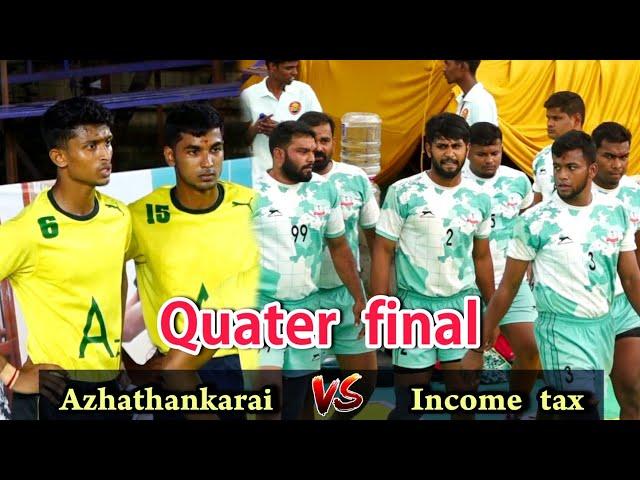 QF | AZHATHANKARAI VS INCOME TAX CHENNAI | ALL SOUTH INDIA MATCH MADURAI - 2024