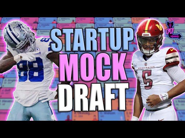 UPDATED DYNASTY STARTUP MOCK DRAFT (Superflex + TE Prem) - 2024 Dynasty Fantasy Football