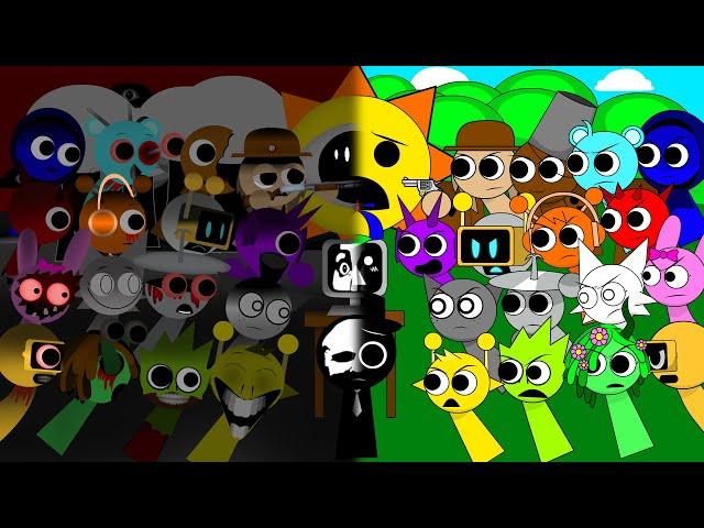 Incredibox Sprunki (House of Horrors Complete Series + Secret Ending) | FNF Animation