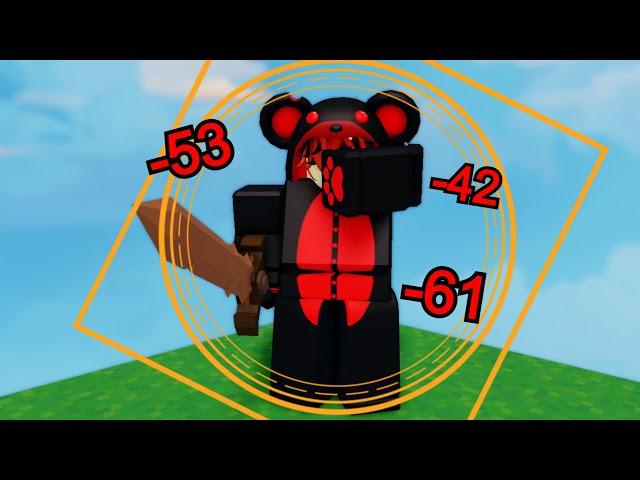 Fortuna Kit does INF damage with this glitch.... (Roblox Bedwars)