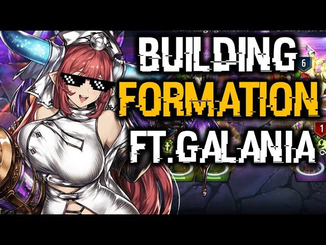 Building Formation - Galania In Diamond Rank! | Brave Nine