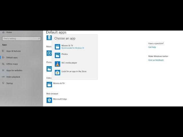 How To Make VLC Default Player In Windows 10 | VLC Default Video Player in windows 10 2022