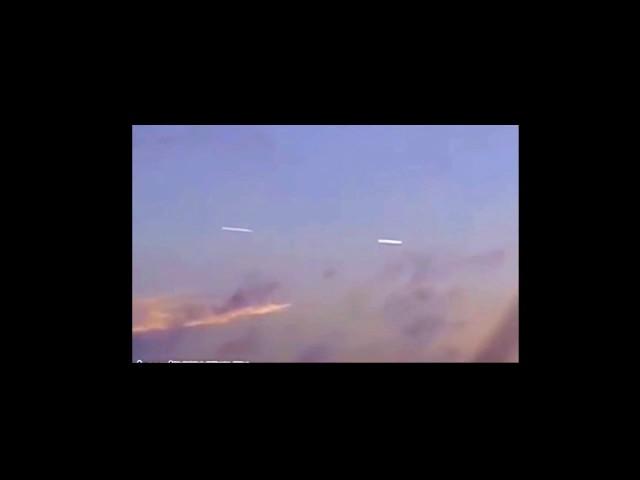 Two Cylinders UFOs in Chile - Stabilized & Enhanced