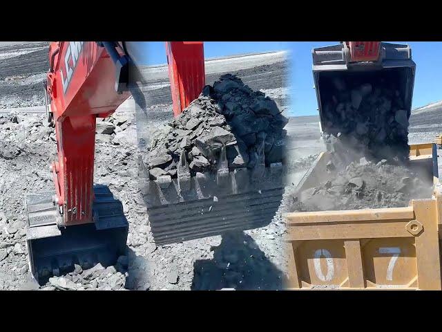 The Process Of Mining And Transporting Rare Earth Ores P13 #satisfying #amazing #excavator #mining