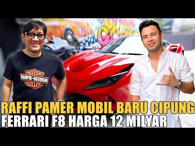 RAFFI AHMAD PAMER FERRARI PUNYA CIPUNG DI PAPALOVA.. HARGA 12 MILYAR