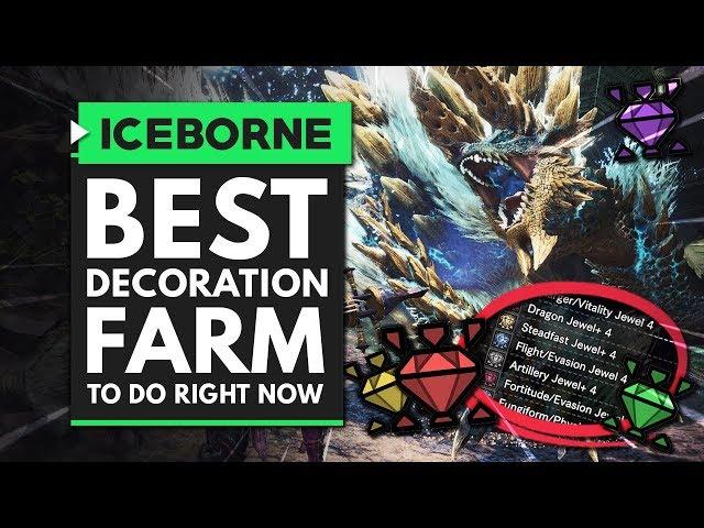 Monster Hunter World Iceborne | Best Decoration Farm You Should Be Doing Right Now